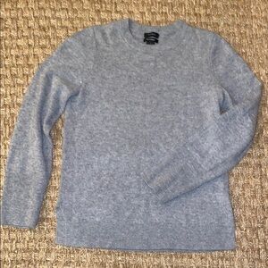 Halogen Gray 100% Cashmere Crewneck Sweater sz Small